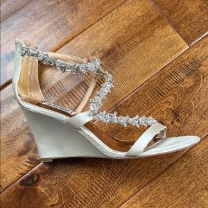 Badgley Mischka Sz 8 Bridal Shoes
